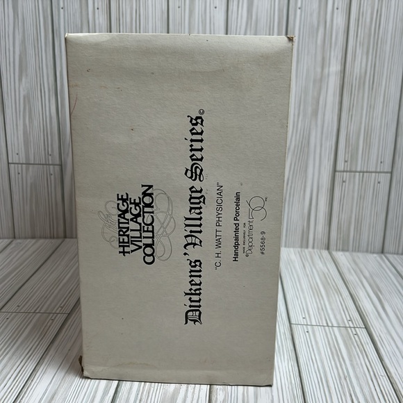Dept 56 C.H. Watt Physician #5568-9 Dickens' Village Series Heritage Village - Picture 8 of 11